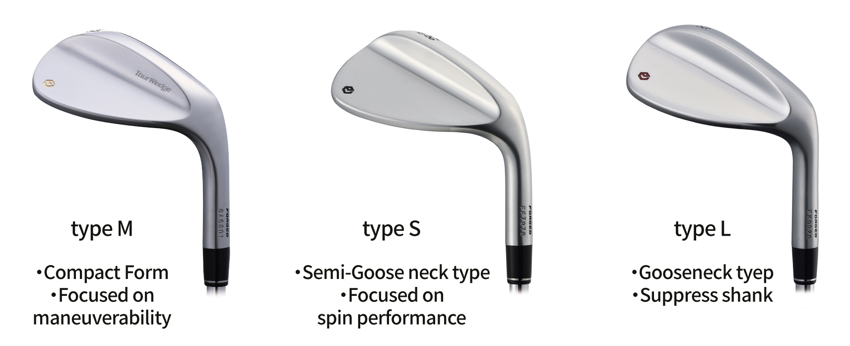 Tour Wedge type S - EPON GOLF Official（エポンゴルフ）