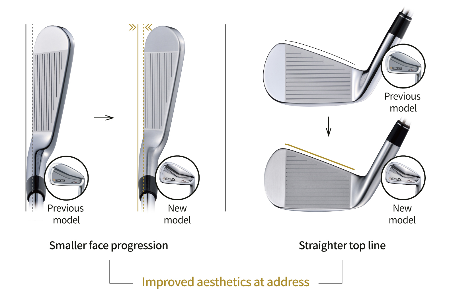 EPON AF-tour CB サテン＋タイプM50&56 8本セット-